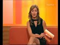 Bettina Cramer - short black leather skirt