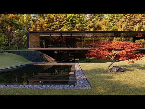 LUMION 8 Pro Modern Japanese Minimalist House