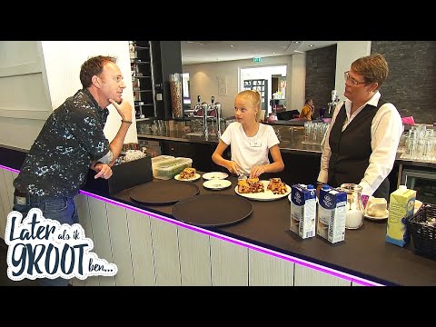 MILOU: IK WIL RESTAURANTEIGENAAR WORDEN. EEN DAG WERKEN IN DE HORECA | Later als ik groot ben (RTL4)