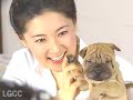 Ms. Lee Young-ae with her dog 57 Ms. Lee Young-ae with her dog 57