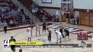 Rochester Boys Basketball vs. Winamac
