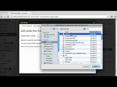how to upload wordpress