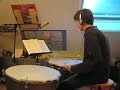 Tony Hoyting plays Eckehardt Keune's 47th etude for timpani