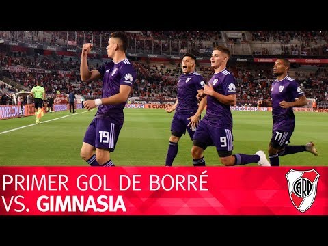 Primer gol de Rafael Borré vs. Gimnasia