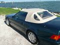 mercedes sl500 1995 top up/down