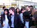 Alex Turner and Miles Kane Outside the Grand Journal, Paris