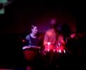 Panko of Ojos de Brujo on Bongo with Genevieve
