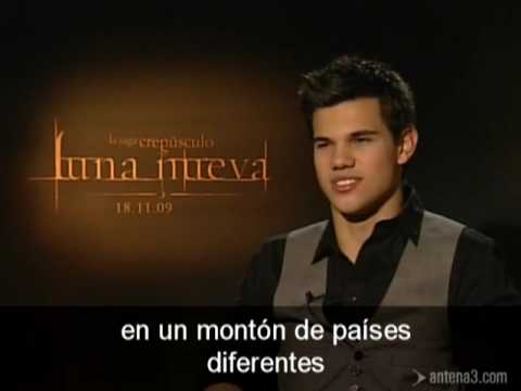 Saga Crepúsculo - Entrevista a Taylor Lautner
