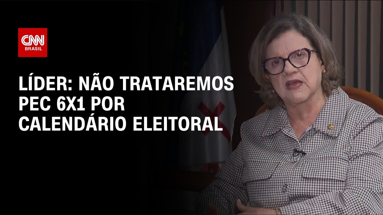 6x1: Teresa Leitão afirma que PEC não deve ser tratada eleitoralmente | BASTIDORES CNN
