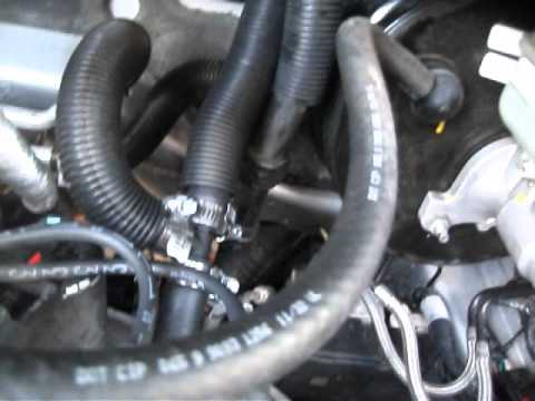 2008 2009 2010 Chrysler Town and Country Dodge Caravan Heater Hose Y Pipe Leak