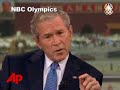 Bush Balances Olympics and Diplomacy Bush Balances Olympics and Diplomacy