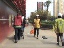 Taking a walk with the stroller