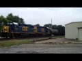 Short CSX Train With EMD Power
