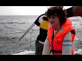 Me (james.d) sailing in plymouth on my grandads boat
