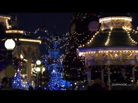 dlrpmagicvideo - Main Street, U.S.A. Christmas Atmosphere at Disneyland Paris - complete ridethrough by www.dlrpmagic.com: Disneyland Paris at the click of a mouse! Subscribe...
