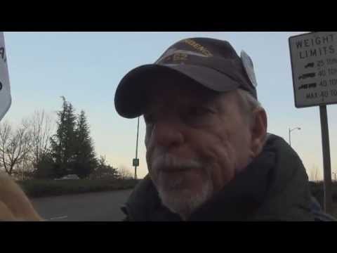 Stop the F-ing1 War Protest 1.27.12. Portland