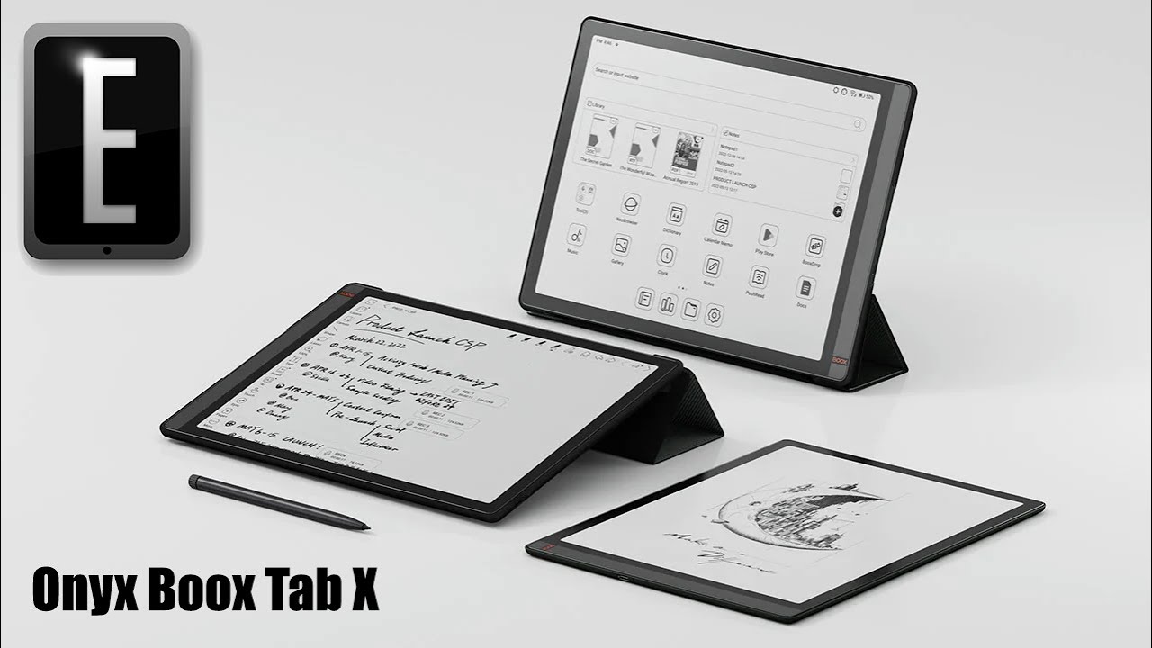Onyx Boox Tab X is an 13.3" e-Note with Carta 1250 and Mobius