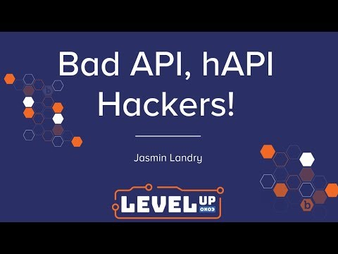 Bad API, hAPI Hackers! by jr0ch17