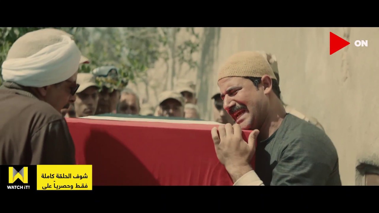وجع وكسرة قلب سعد في وداع اخوه الشهيد وهو بيدفنه بعد غدر الإرهاب