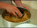 How to Make Gourmet Cheesecake : How to Put Crust in Pan: Cheesecake Recipe How to Make Gourmet Cheesecake : How to Put Crust in Pan: Cheesecake Recipe
