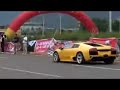 Black Ferrari 599 GTB and Lambo Murcielago : Return of the Sith