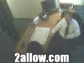 Boss bangs his barely legal teen secretary on his desk