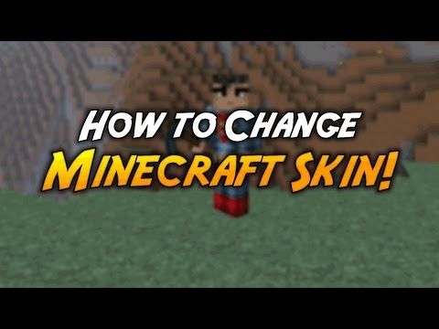 how to change minecraft skin