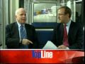 Top Line: Exclusive 'Subway Series' with Sen. McCain ABC News' Jon Karl speaks with Senator John mccain about his career, views.