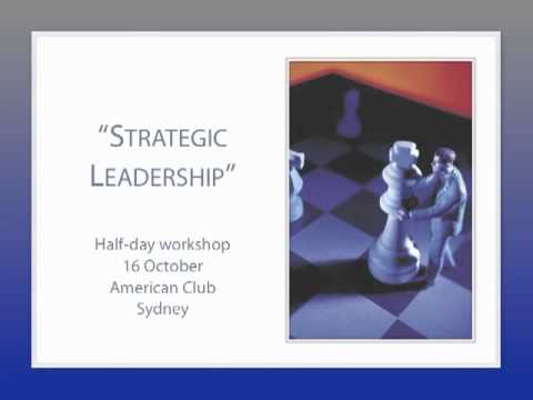 how to provide strategic leadership