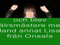 VM-låten i innebandy med och av Lisah Samuelsson och landslaget. 2009 wmv