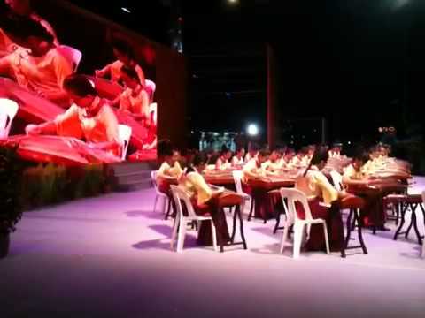 ctss - Clementi town Guzheng Ensemble performed at the River Hong Bao 2011 on 12.02.2011.