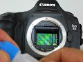 Canon 5D sensor cleaning using Vswab DHAP Visibledust Canon 5D sensor cleaning using Vswab DHAP Visibledust