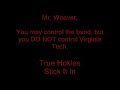 True Hokies Stick It In
