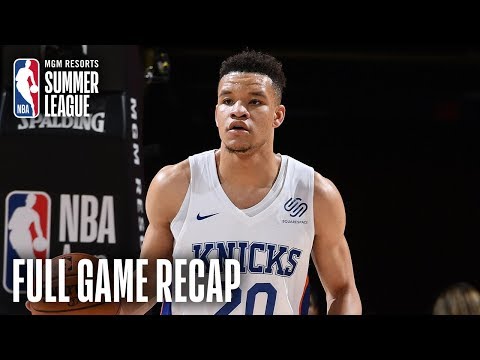 Video: LAKERS vs KNICKS | Knox Scores 25, Barrett Records Double-Double | MGM Resorts NBA Summer League