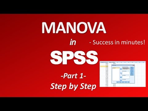 how to perform manova in r