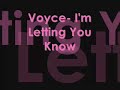 Voyce- I\ Voyce- I\