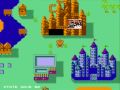adventures in the magic kingdom is a video game released in 1990 for the nintendo entertainment system. its soundtrack was composed by y?ko shimomura who also scored the kingdom hearts series. the game places you as a non-choosable main character. goofy left the golden key for the castle gate inside, and mickey mouse asks your help to find six silver keys needed to open the cinderella castle gate and allow the disney parade to begin. the player must complete five different stages, modeled after rides in disney theme parks, as well as a trivia quest in order to retrieve the keys. following this, mickey congratulates the player and the parade begins. although the cover art and title suggest that the game is intended to depict the magic kingdom in walt disney world, the location of attractions within the in-game overworld map suggests a layout more akin to disneyland in anaheim, california.