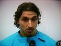 zlatan ibrahimovic intervista dopo inter cska 7 11 07