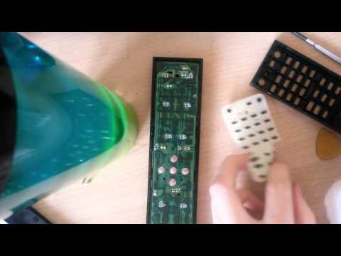 Fernbedienung reparieren  (Tutorial How to repair your remote control and save money..?)