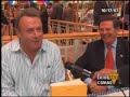 christopher hitchens and tom delay at the hill book fair