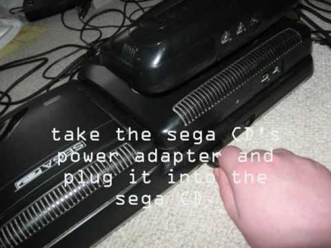 how to hook up a sega genesis 2