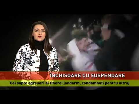 Agresorii jandarmeriței, pedepse cu suspendare