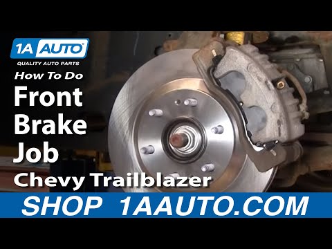 How To Do a Front Brake Job Chevy Trailblazer GMC Envoy 1AAuto.com