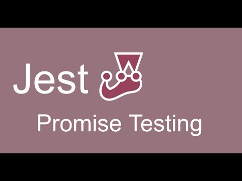 Jest tutorial #6 test Promise