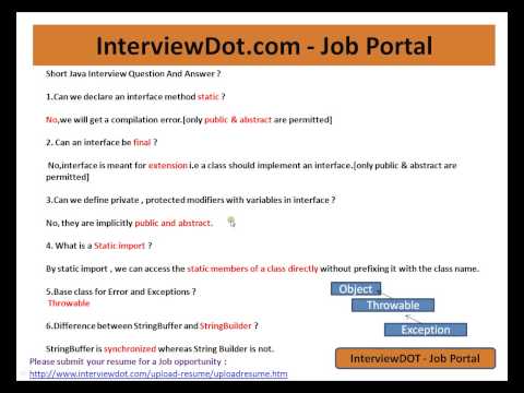 how to define a interface