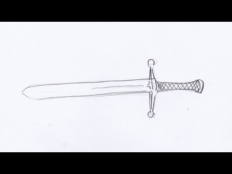 video-linktoworks-How To Draw a Sword - YouTube