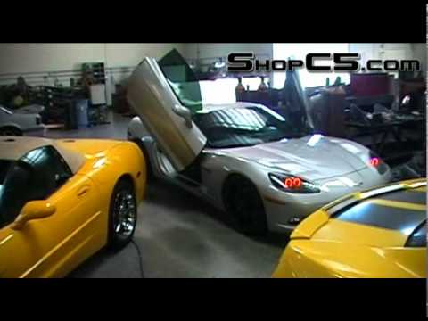 Lambo Doors C5 Corvette Installation pt1