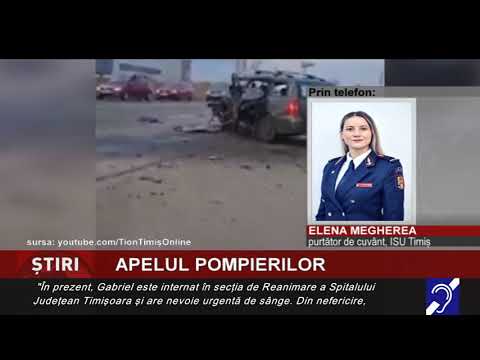 Apel pentru salvarea pompierului rănit