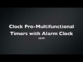 Clock Pro iPhone Application
