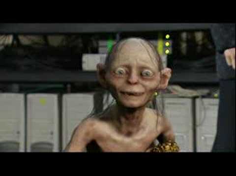 Gollum - Gollum wins an Award on MTV.